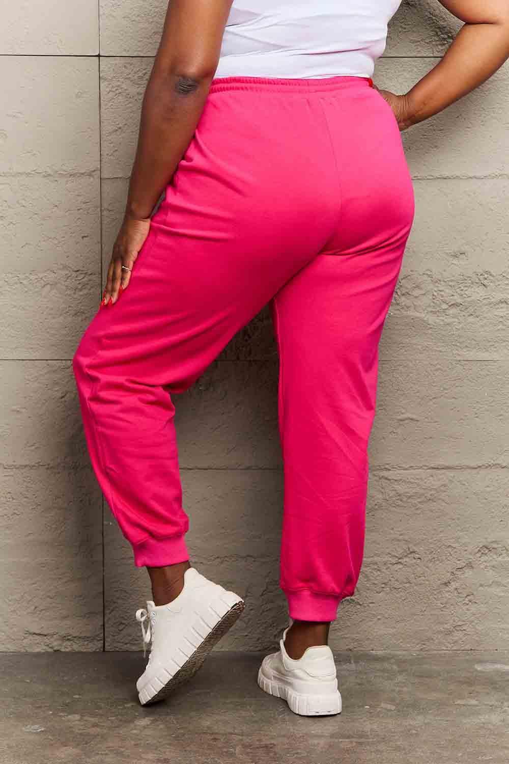 Simply Love Full Size Drawstring DAY YOU DESERVE Graphic Long Sweatpants