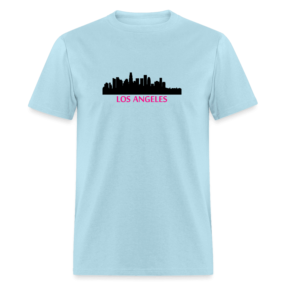 Los Angeles T-Shirt - powder blue
